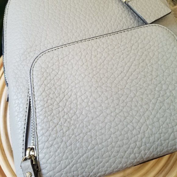 Soft Taupe Gray Caden Carter Backpack Kate Spade - Picture 3 of 10